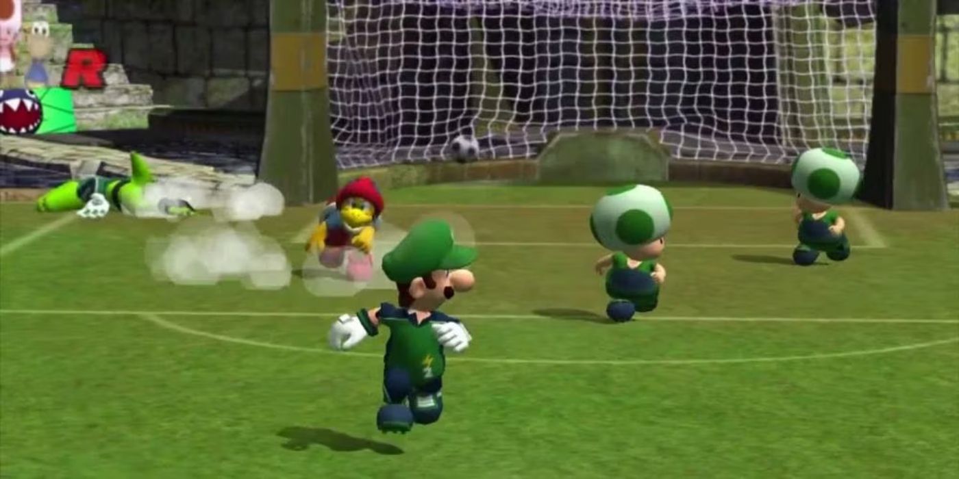 Luigi, Super Mario Strikers