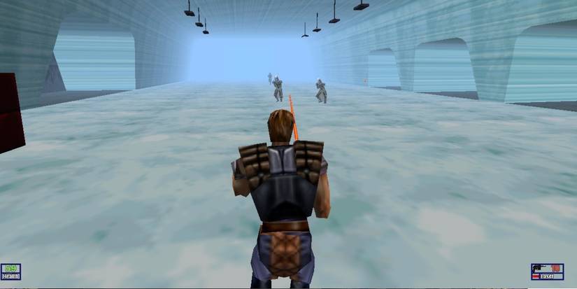 dash rendar fighting snow troopers in echo base