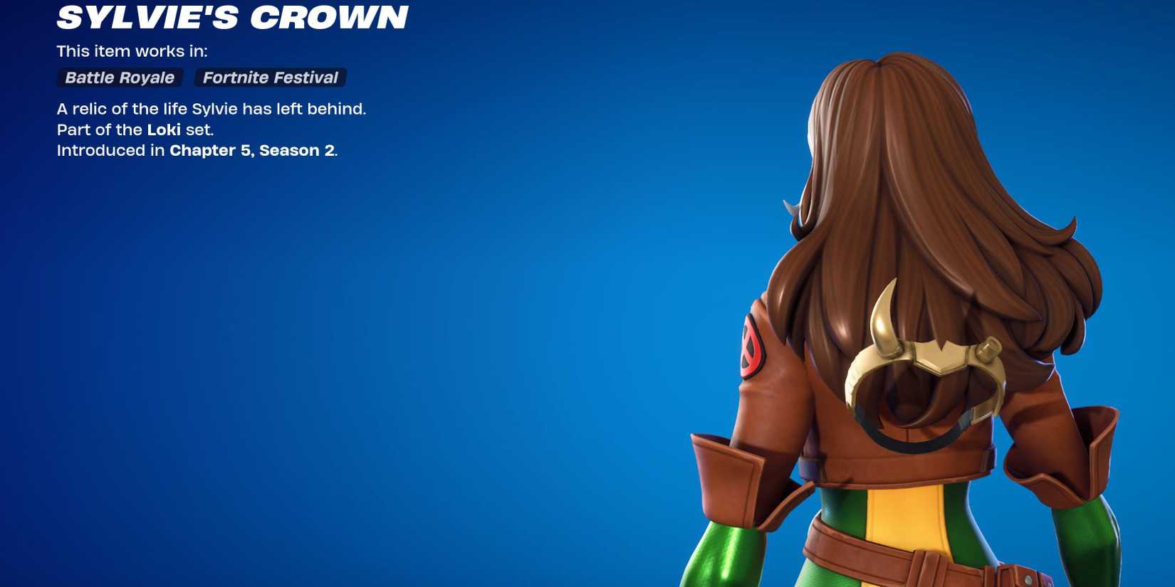 sylvie's crown back bling