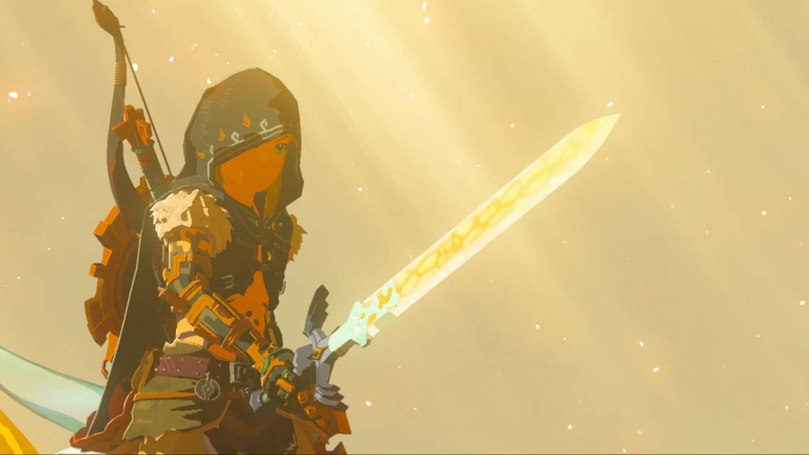 Tears of the Kingdom Link with the Master Sword