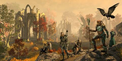The Elder Scrolls Online Gold Road Poster