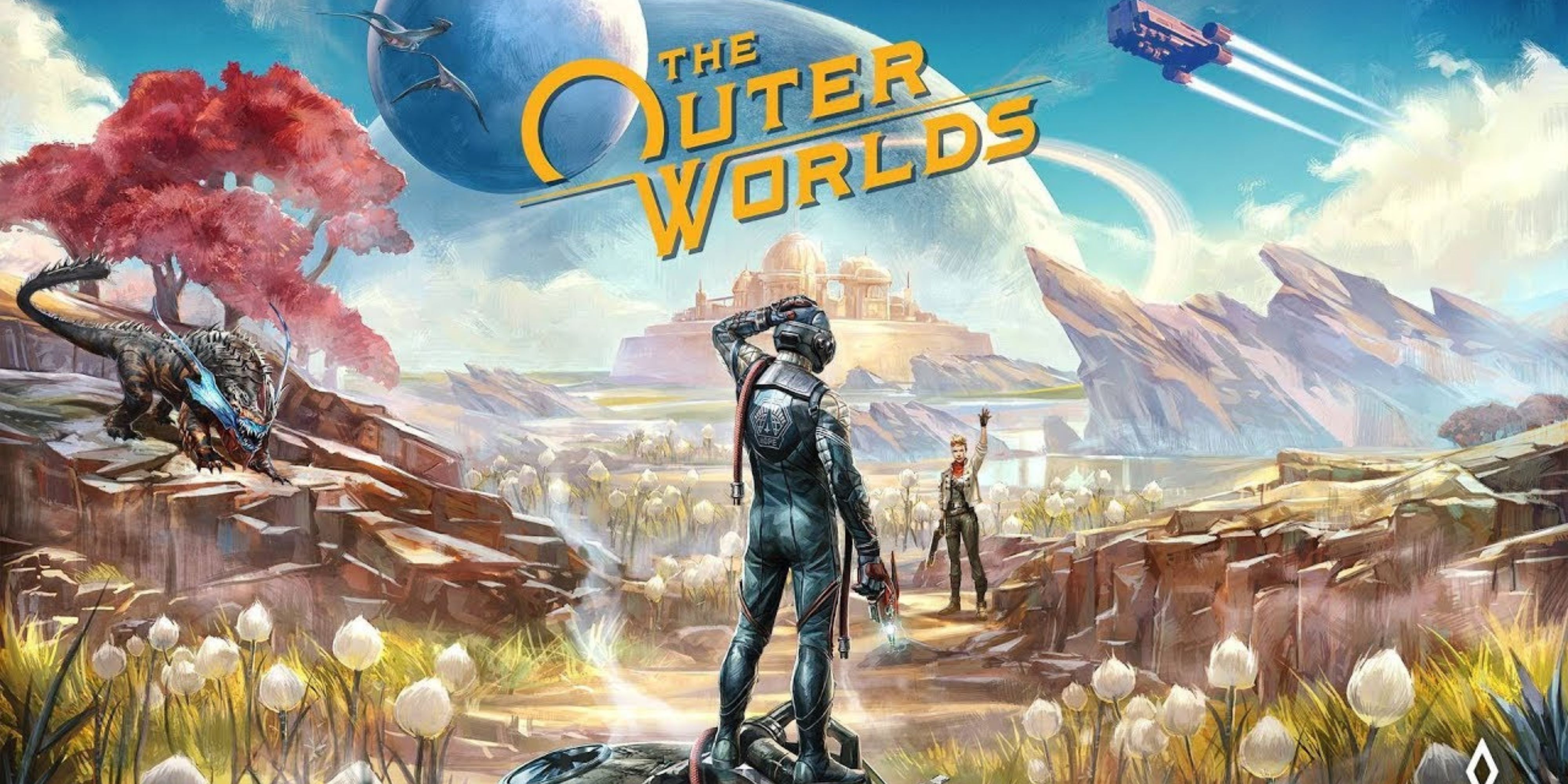 The Outer Worlds with game title