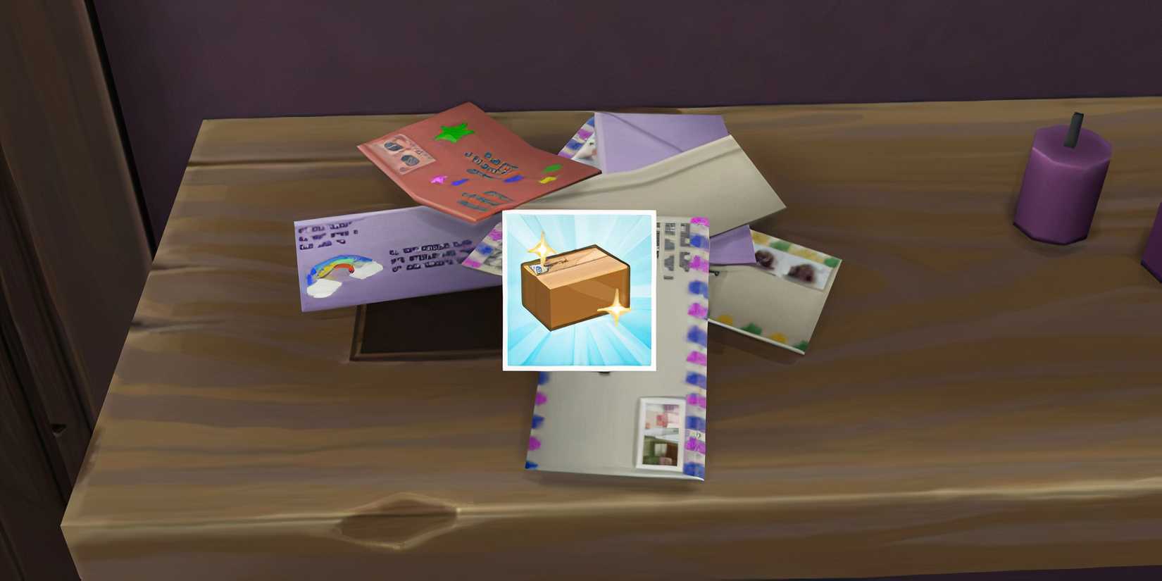 A pile of fan mail from having the Influencer celebrity perk