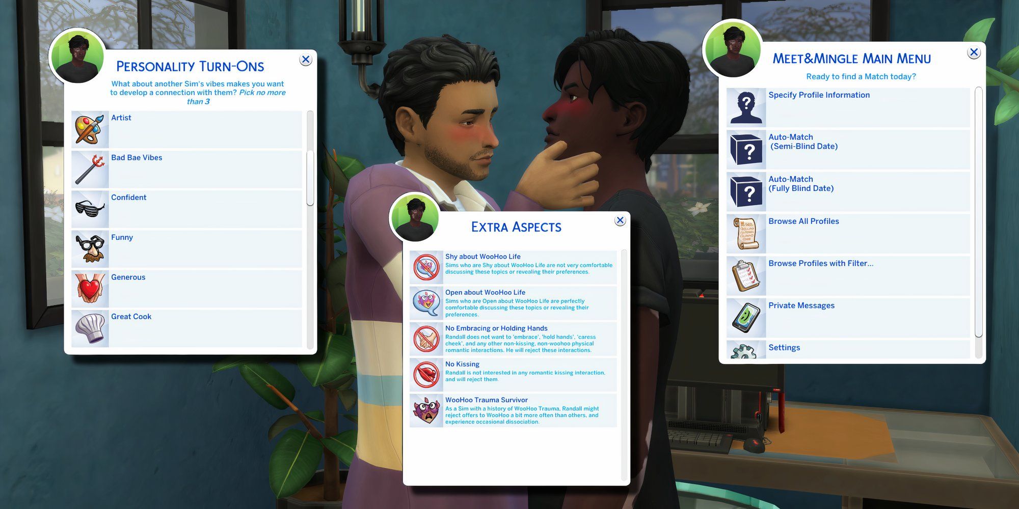 Edit specifics in a Sim's romantic life by downloading the Relationship & Pregnancy Overhaul mod