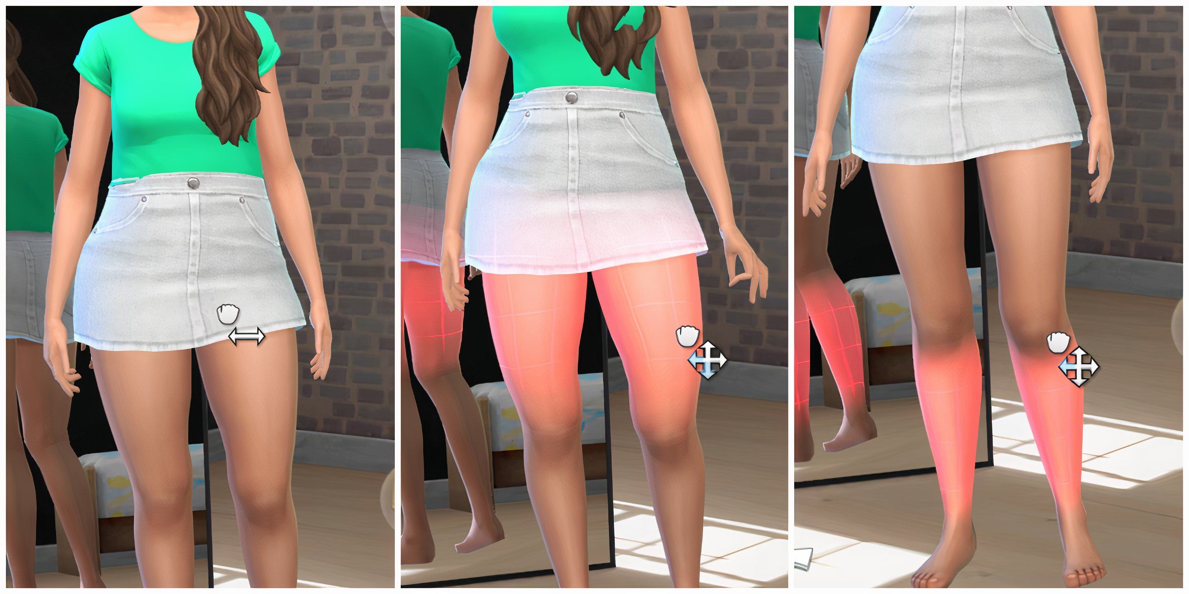 The Body Sliders, For Days... mod adds new sliders to create-a-sim so you can customize Sims more