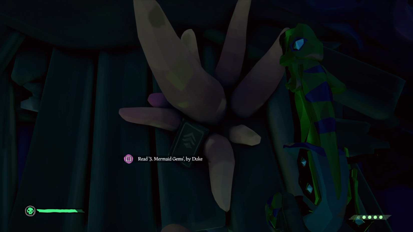 Third Journal in Shrine of Flooded Embrace in Sea of Thieves