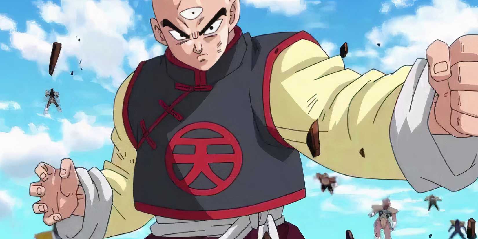 Tien Shinhan in Dragon Ball