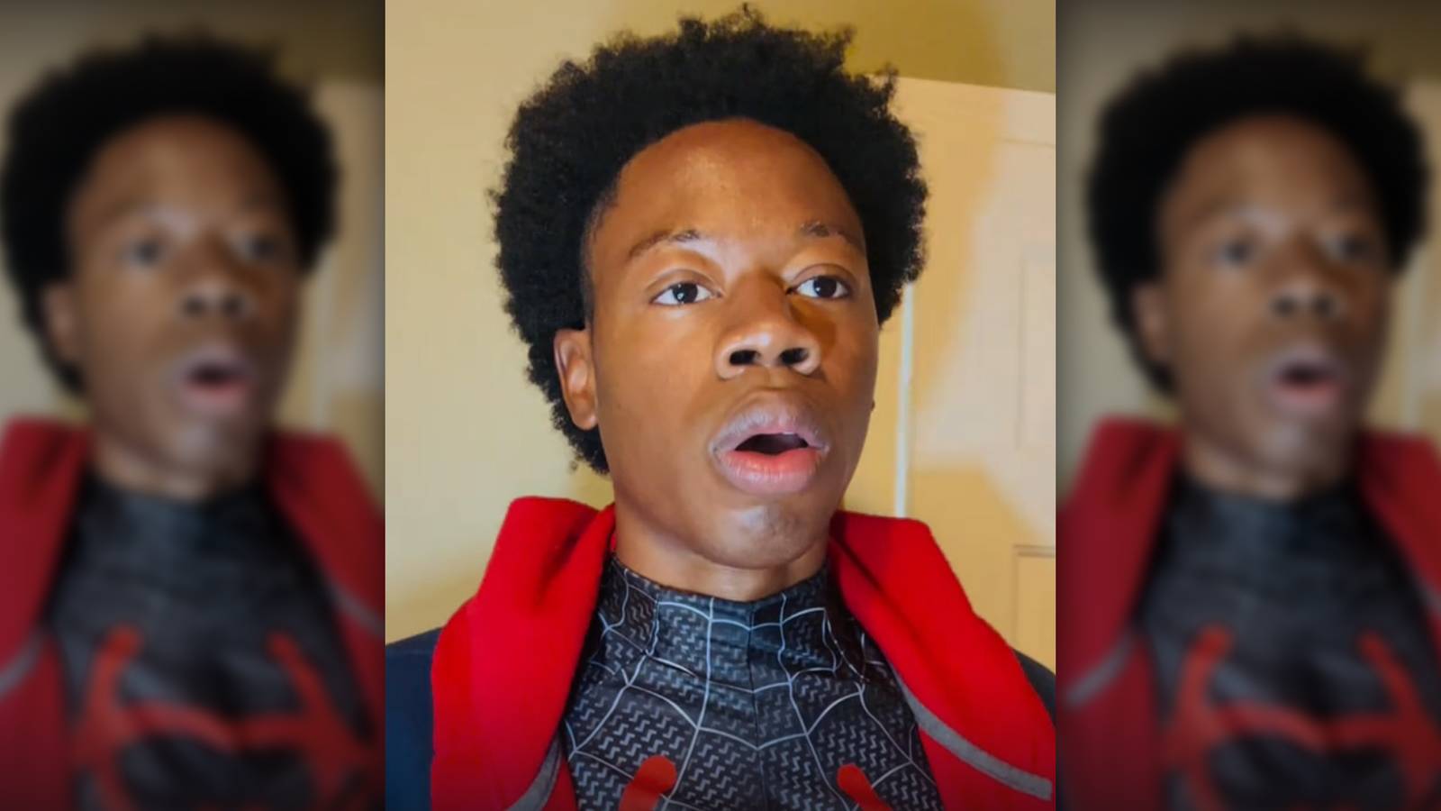 tiktok npc spider-man miles morales