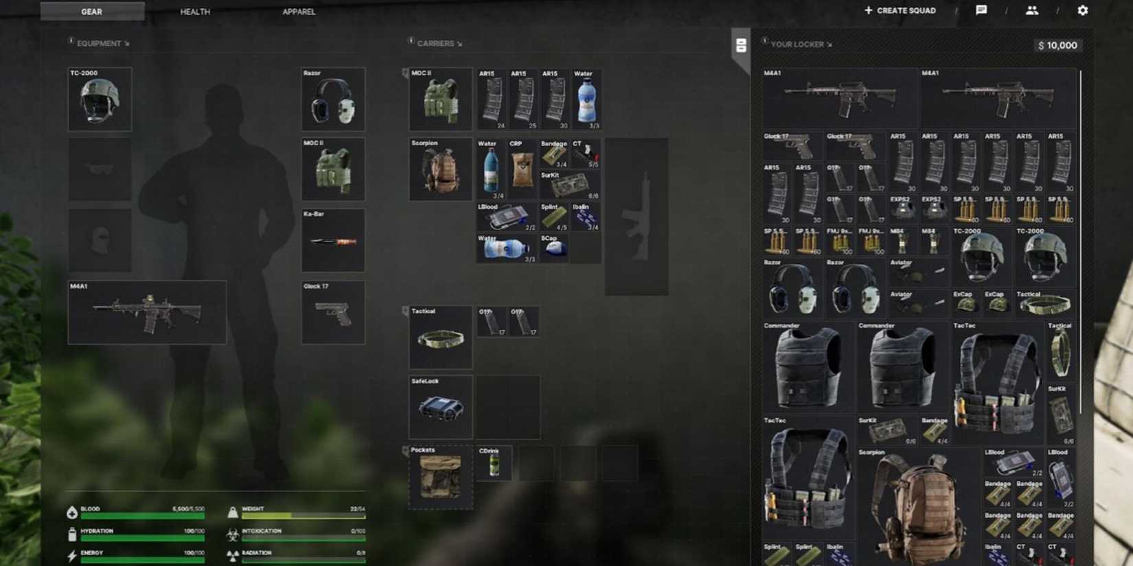 Gray Zone Warfare player with a weapon