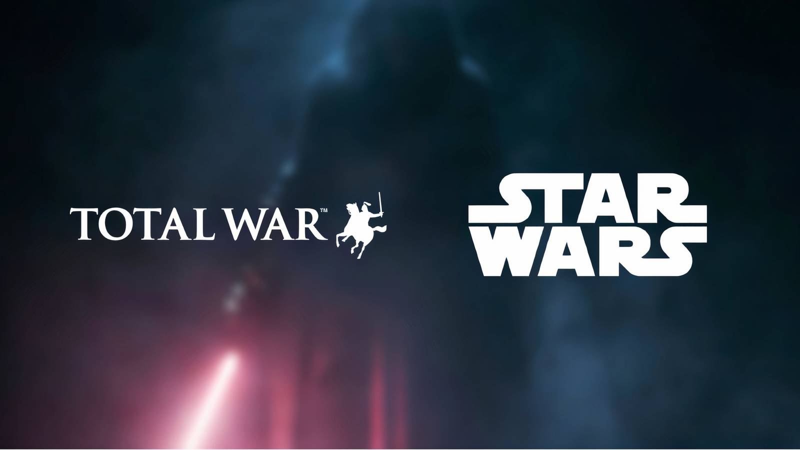 total war star wars logos on kotor remake background