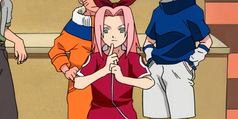 Sakura Uses Transformation Jutsu