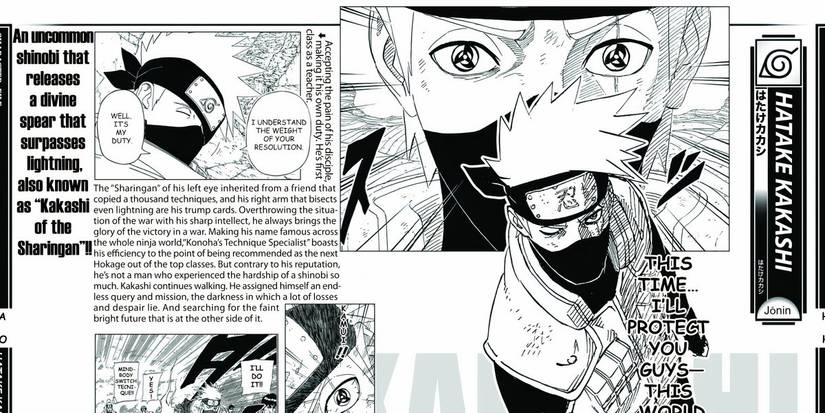 Kakashi's Databook Entry