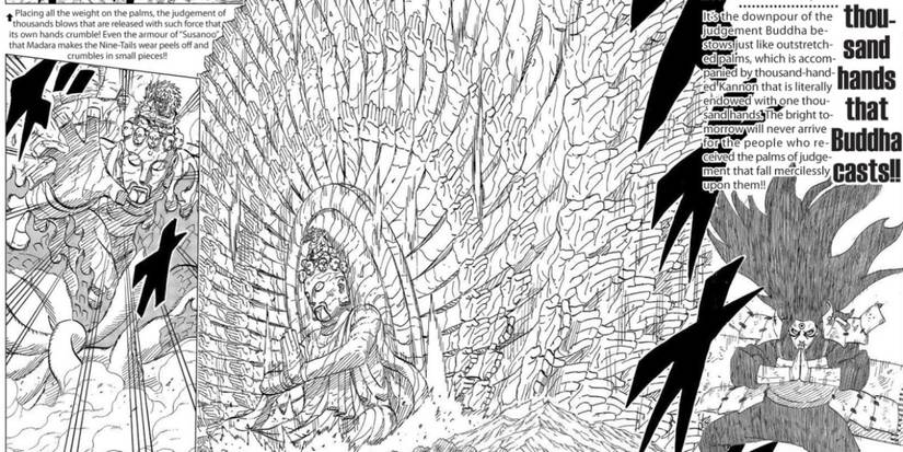 Hashirama's Thousand Hand Jutsu