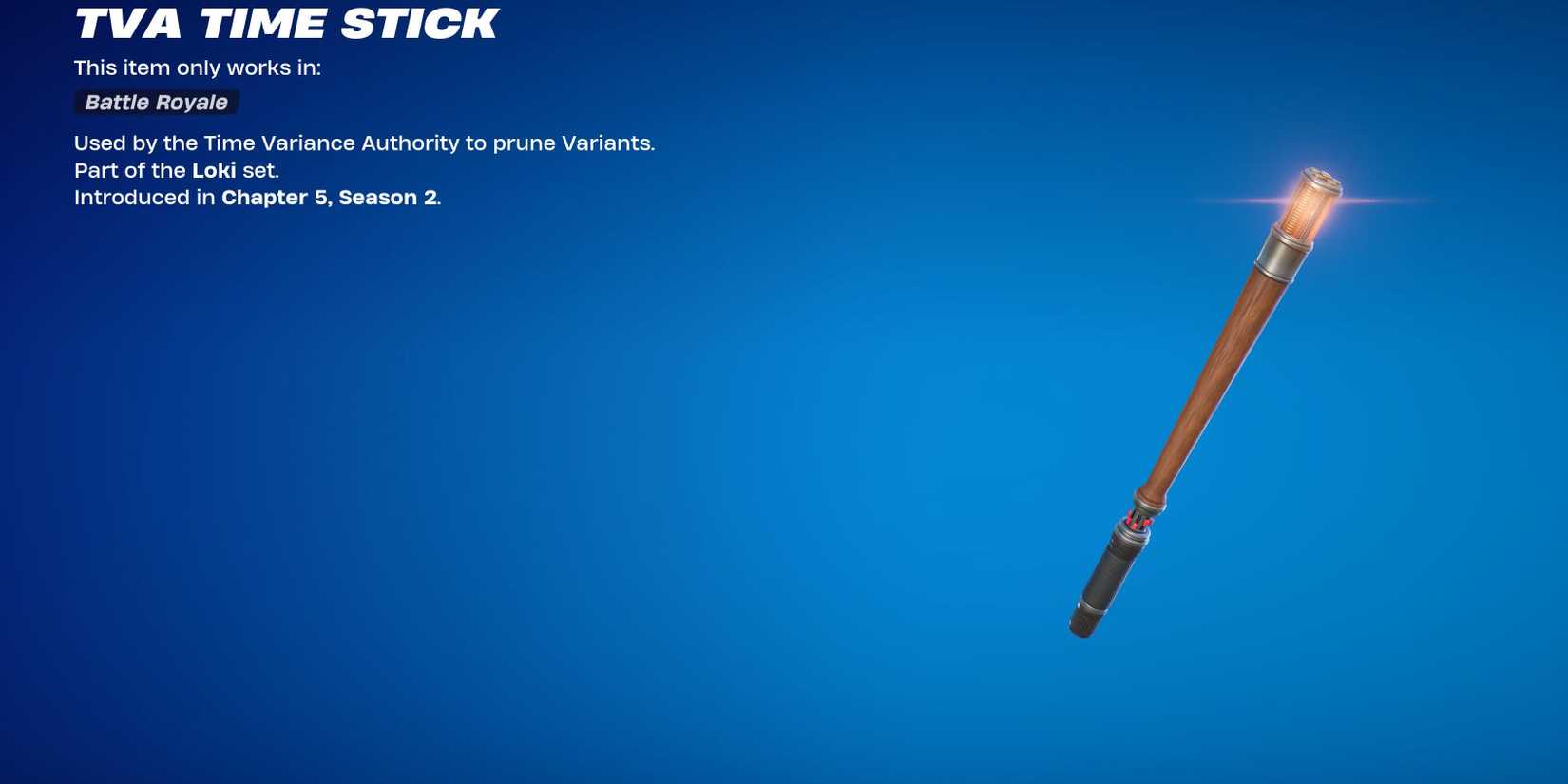 tva time stick pickaxe