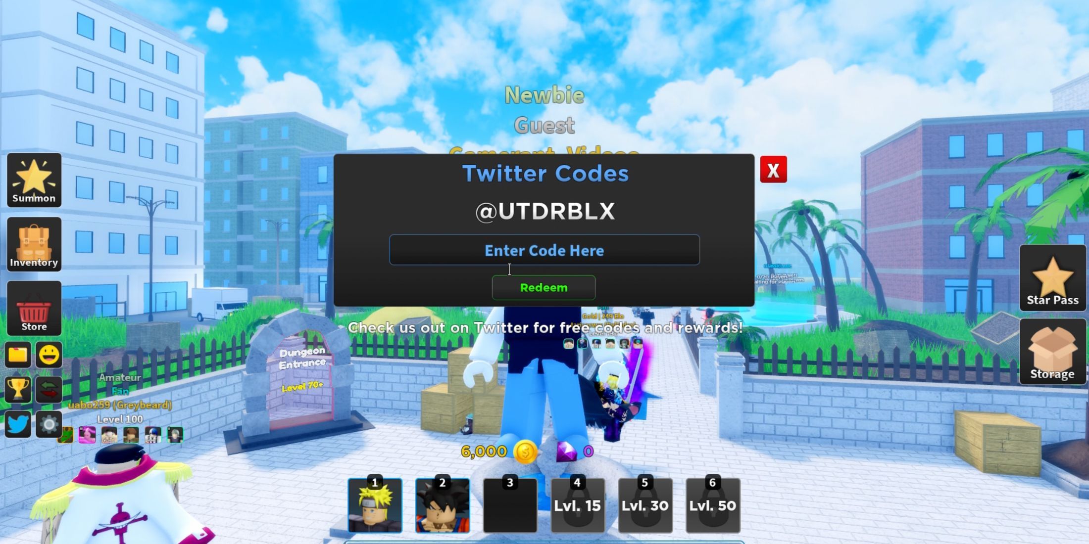 Roblox: Ultimate Tower Defense Codes