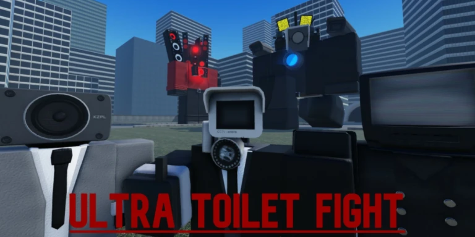 Ultra Toilet Fight robots