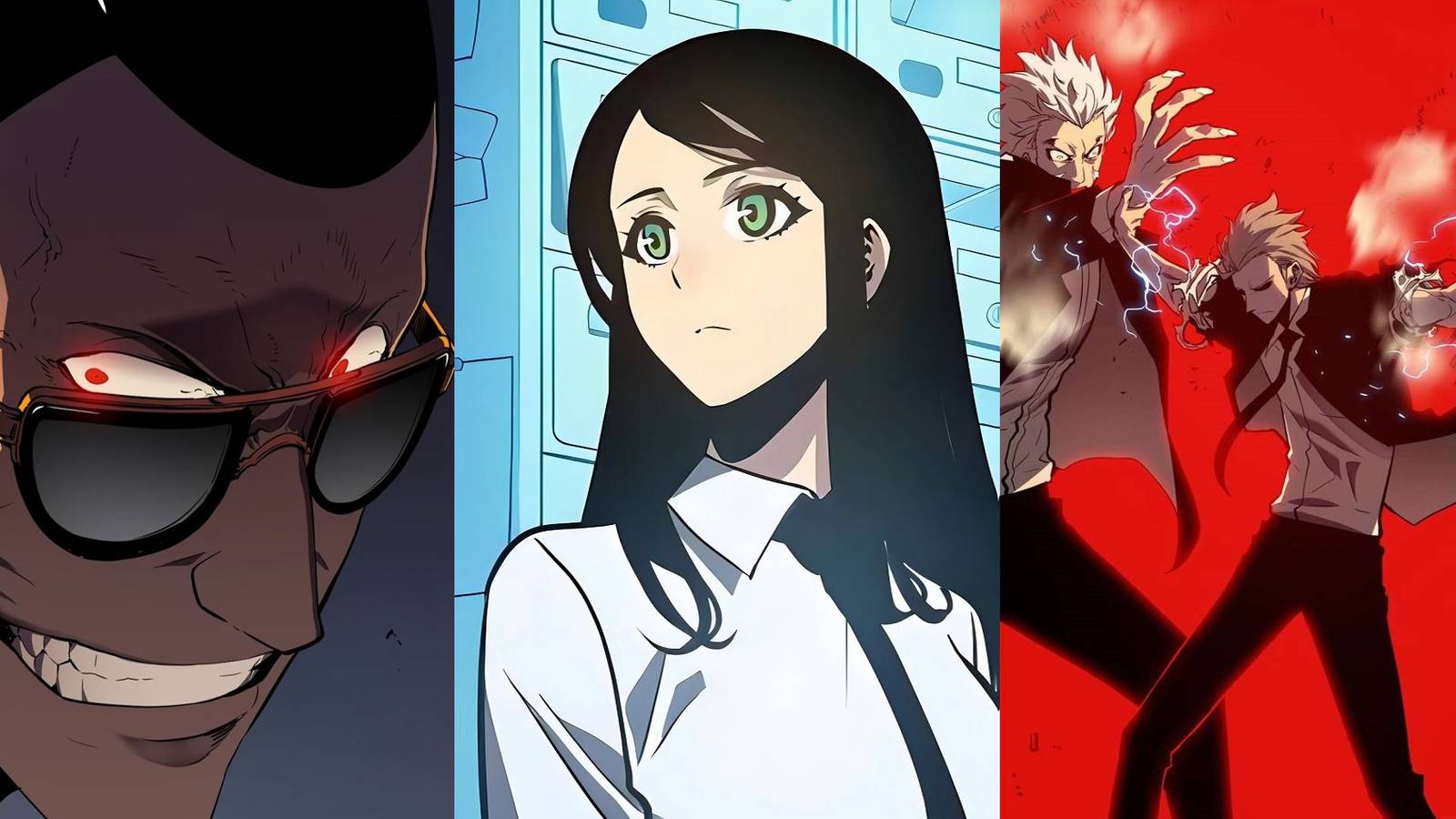 Hwang Dongsoo, Park Heejin And Woo Jinchul still images in order from left to right