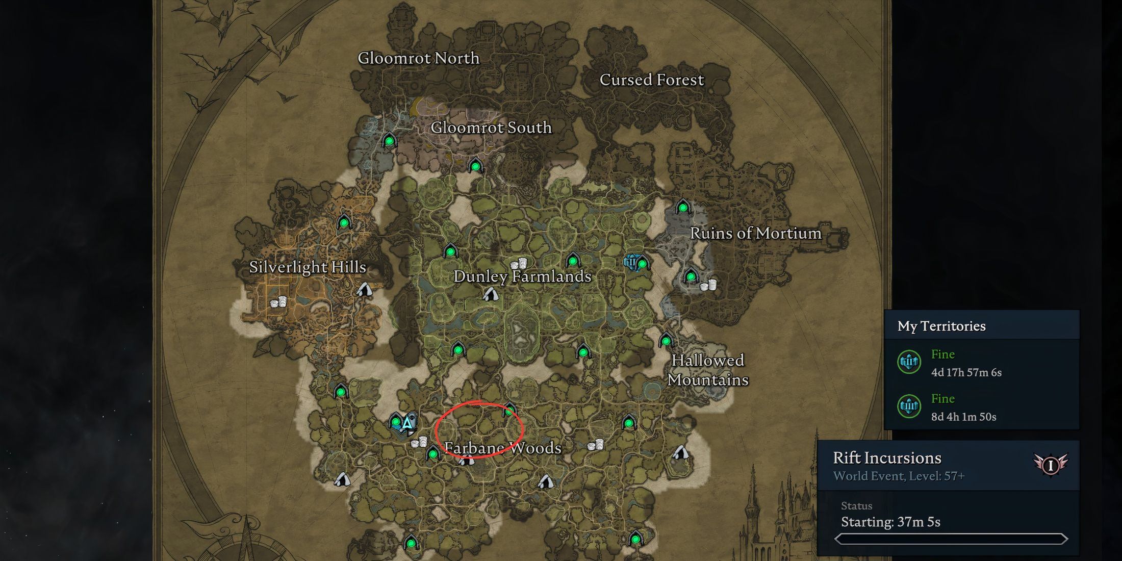 V Rising: Best Starting Locations