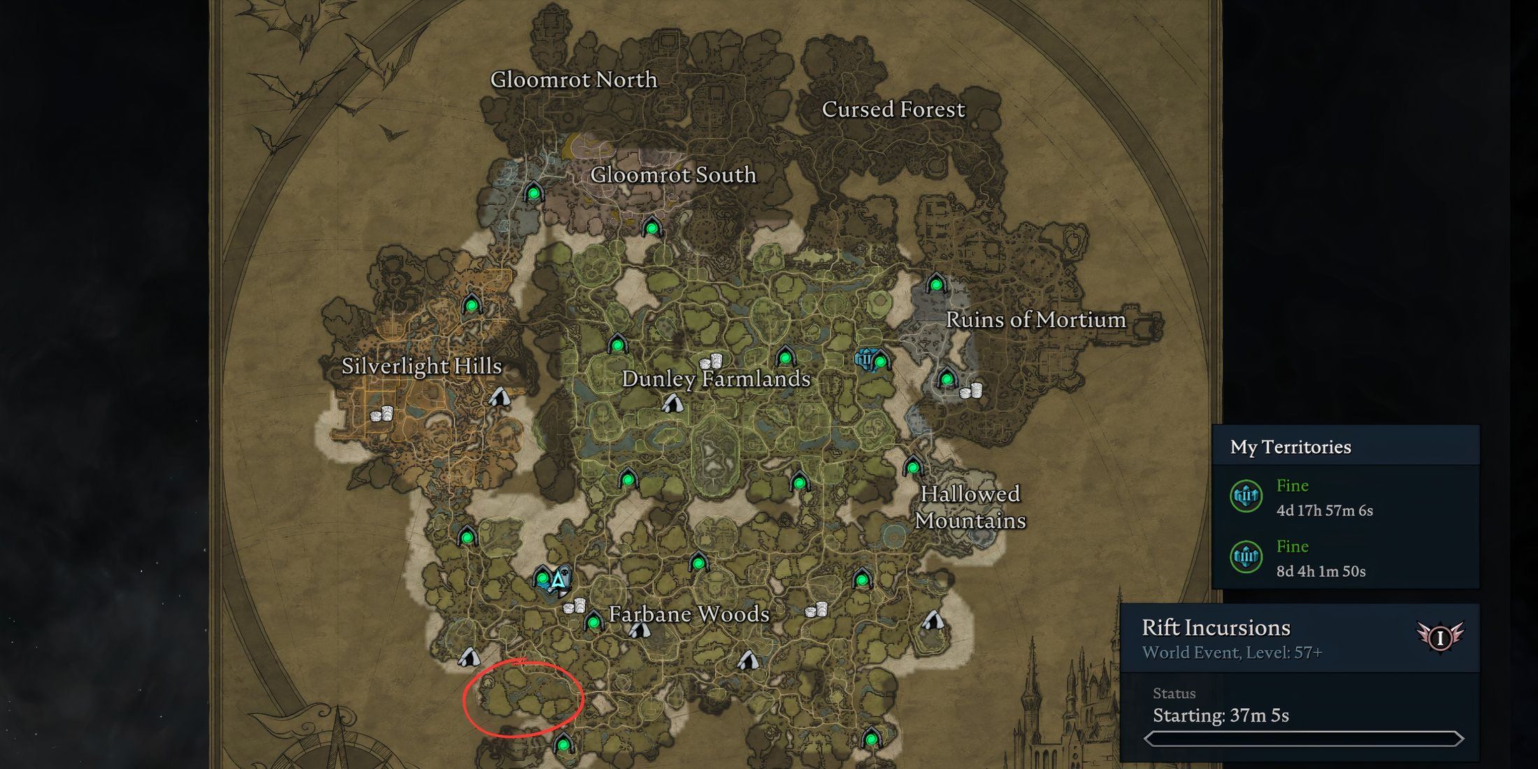 V Rising: Best Starting Locations