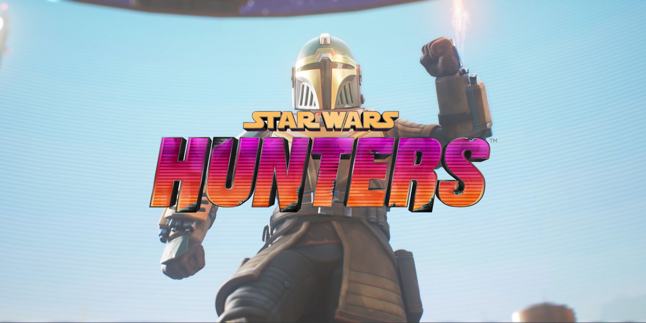 A bounty hunter from Star Wars: Hunters