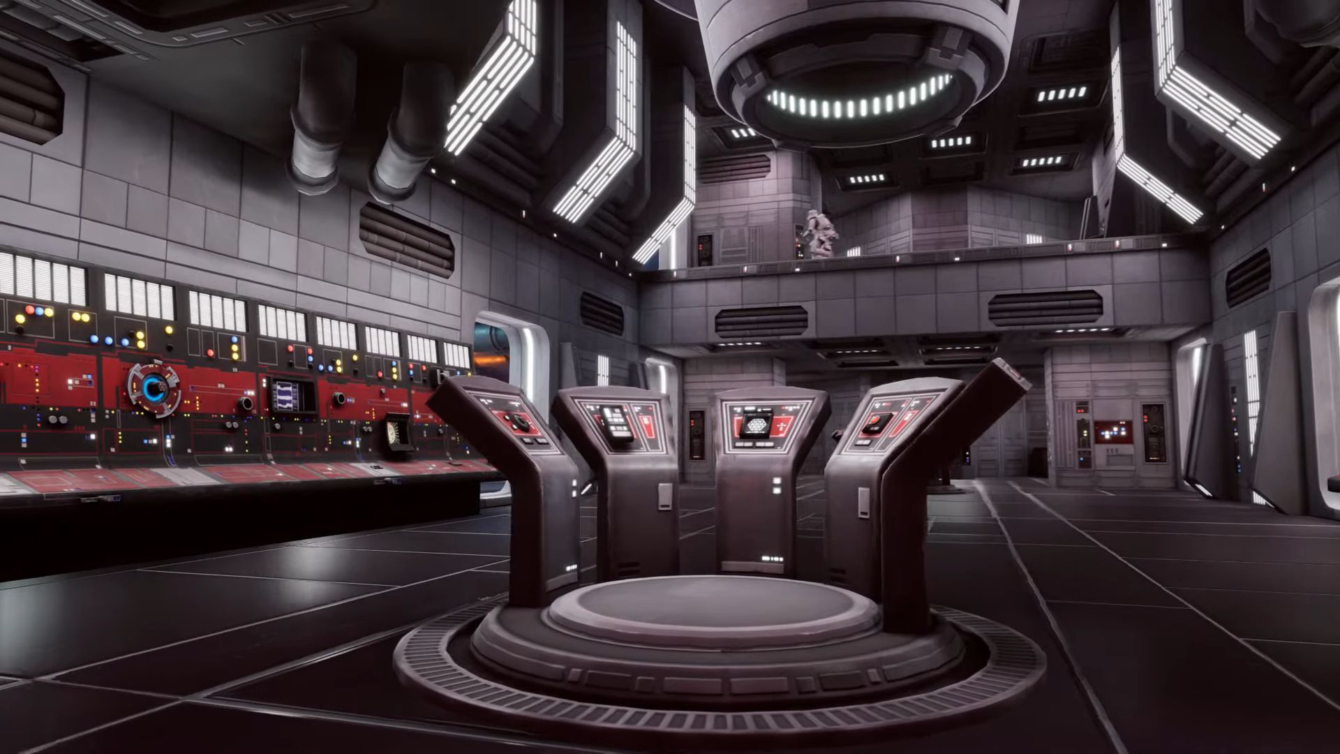 A room from the Death Star Crossfire arena in Star Wars: Hunters