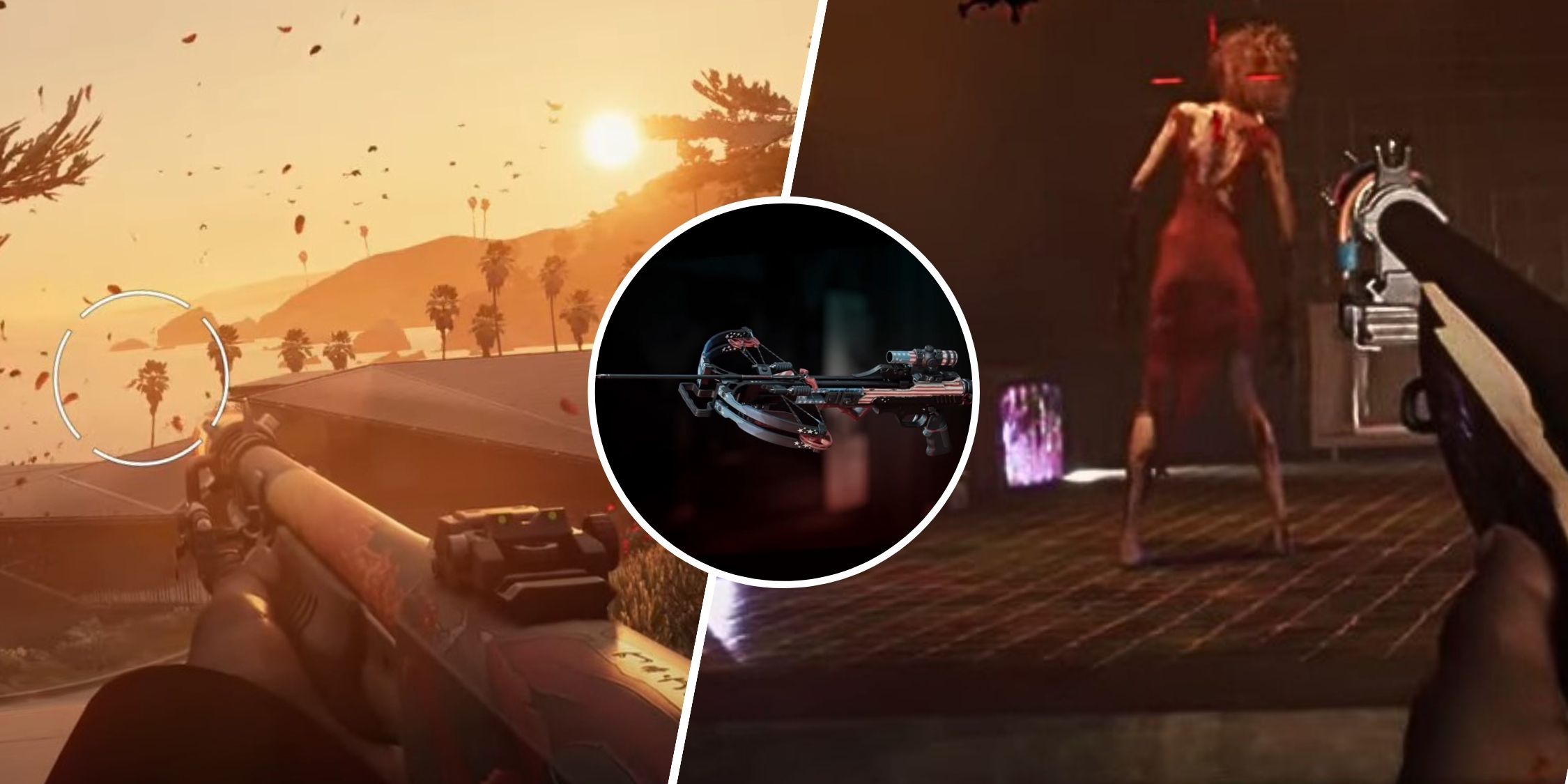 The Dead Island 2 character found the Forget Me Not key and received a new crossbow in the Haus DLC. 