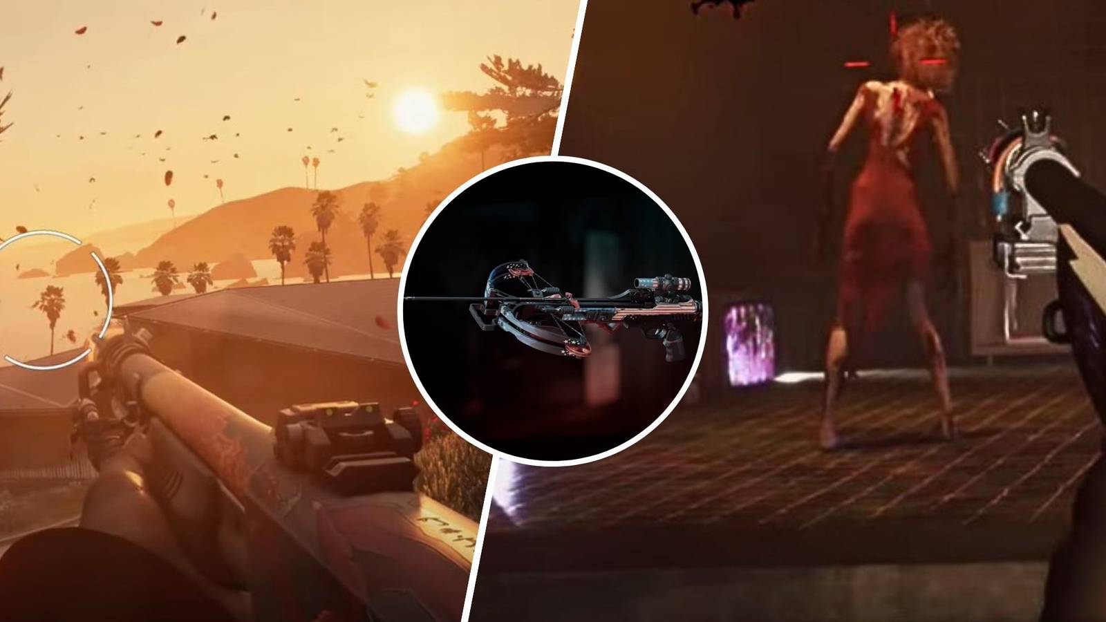 The Dead Island 2 character found the Forget Me Not key and received a new crossbow in the Haus DLC. 