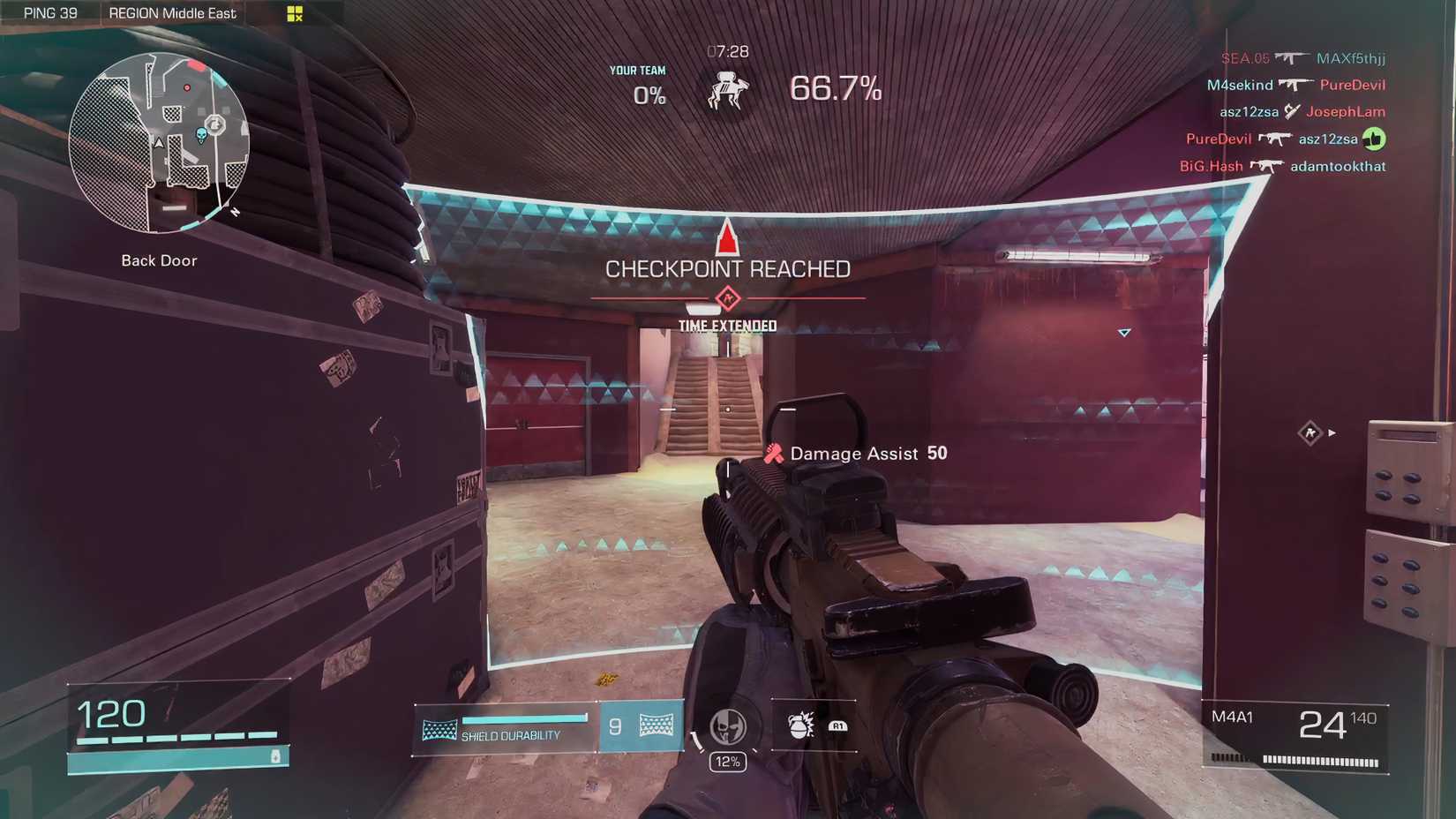 Using Mag Barrier in Escort in XDefiant