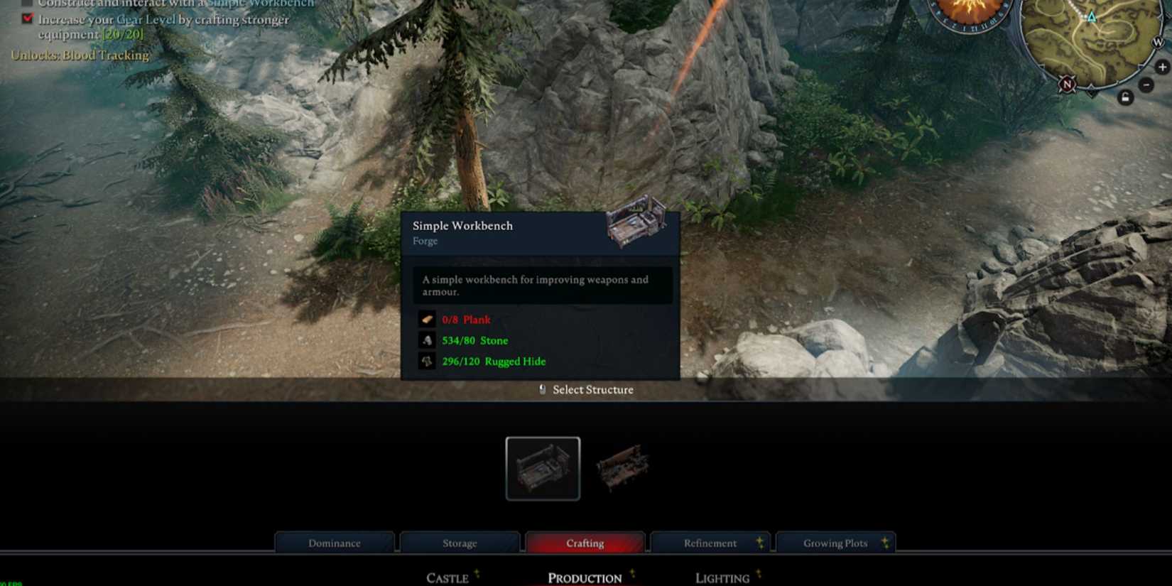 Simple Workbench V Rising