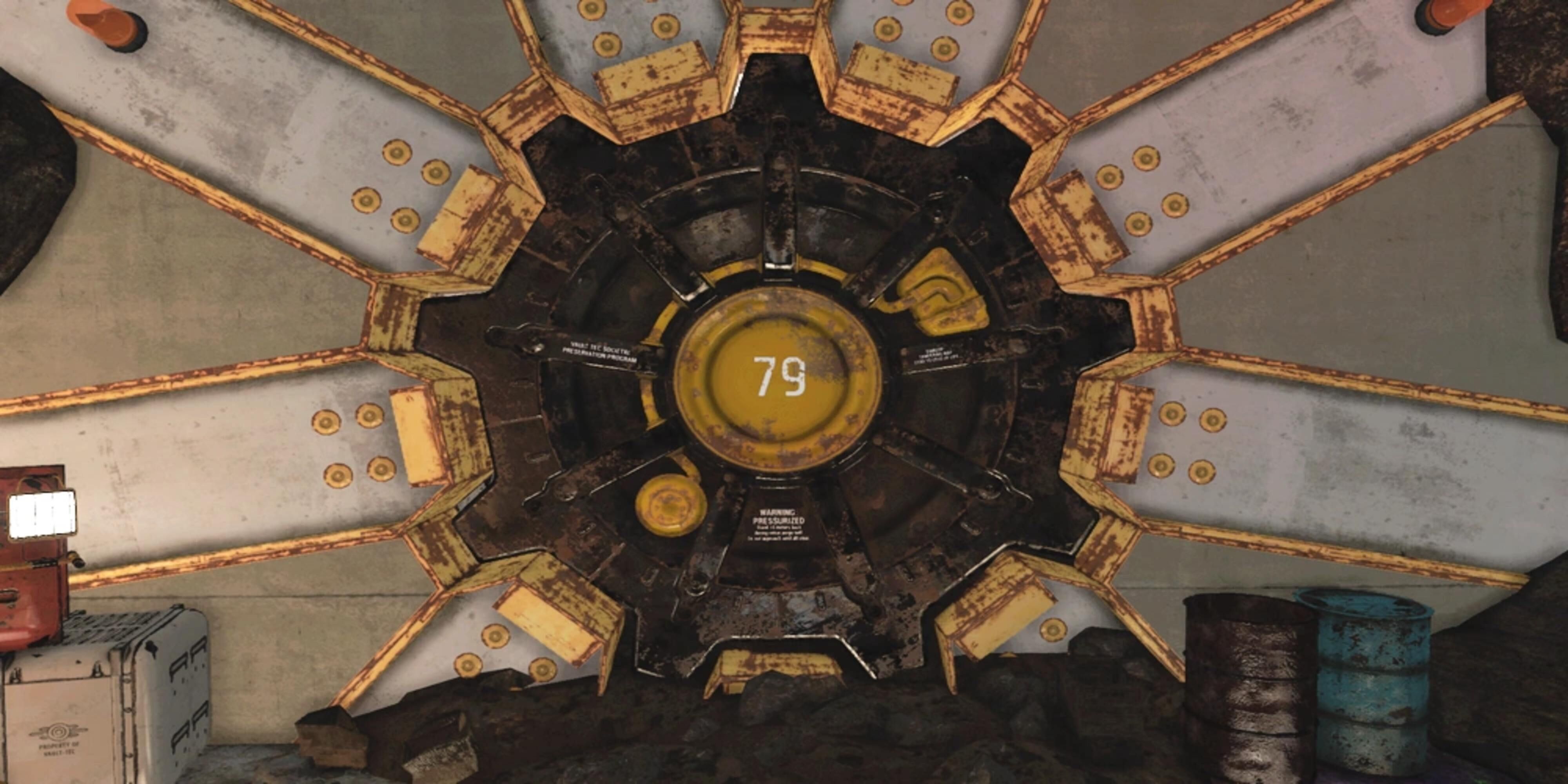 Vault 79 Blast Door Fallout 76