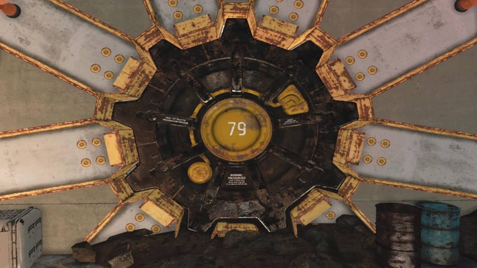 Vault 79 Blast Door Fallout 76