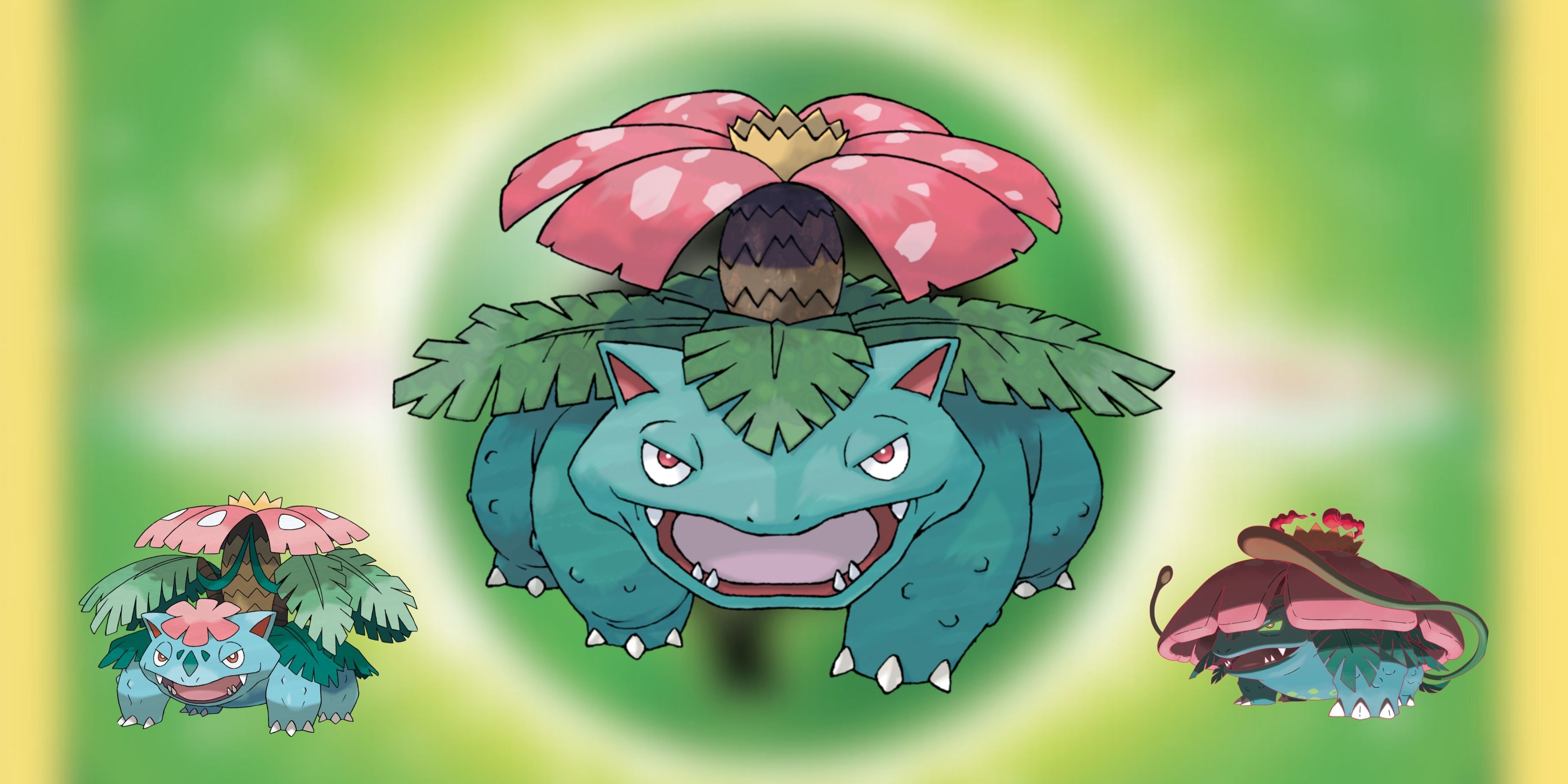 Venusaur Pokemon Leaf Type