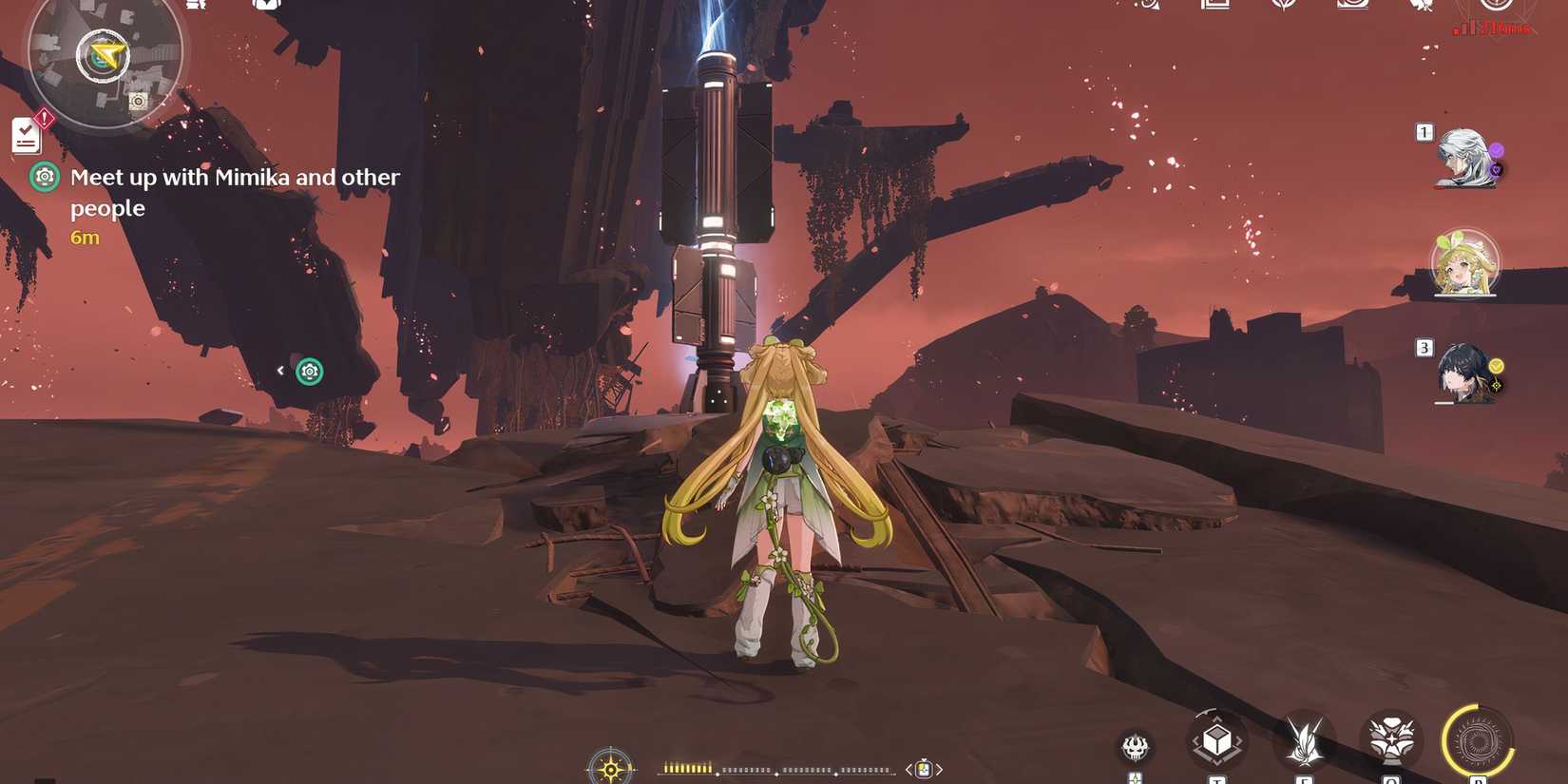 Verina in open world