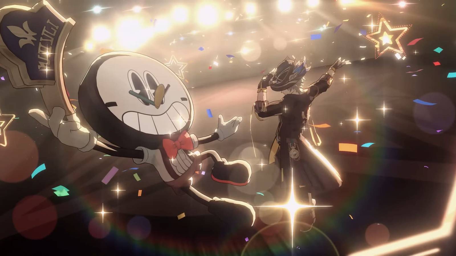 Imaginary Trailblazer in the White Night music video for Honkai: Star Rail