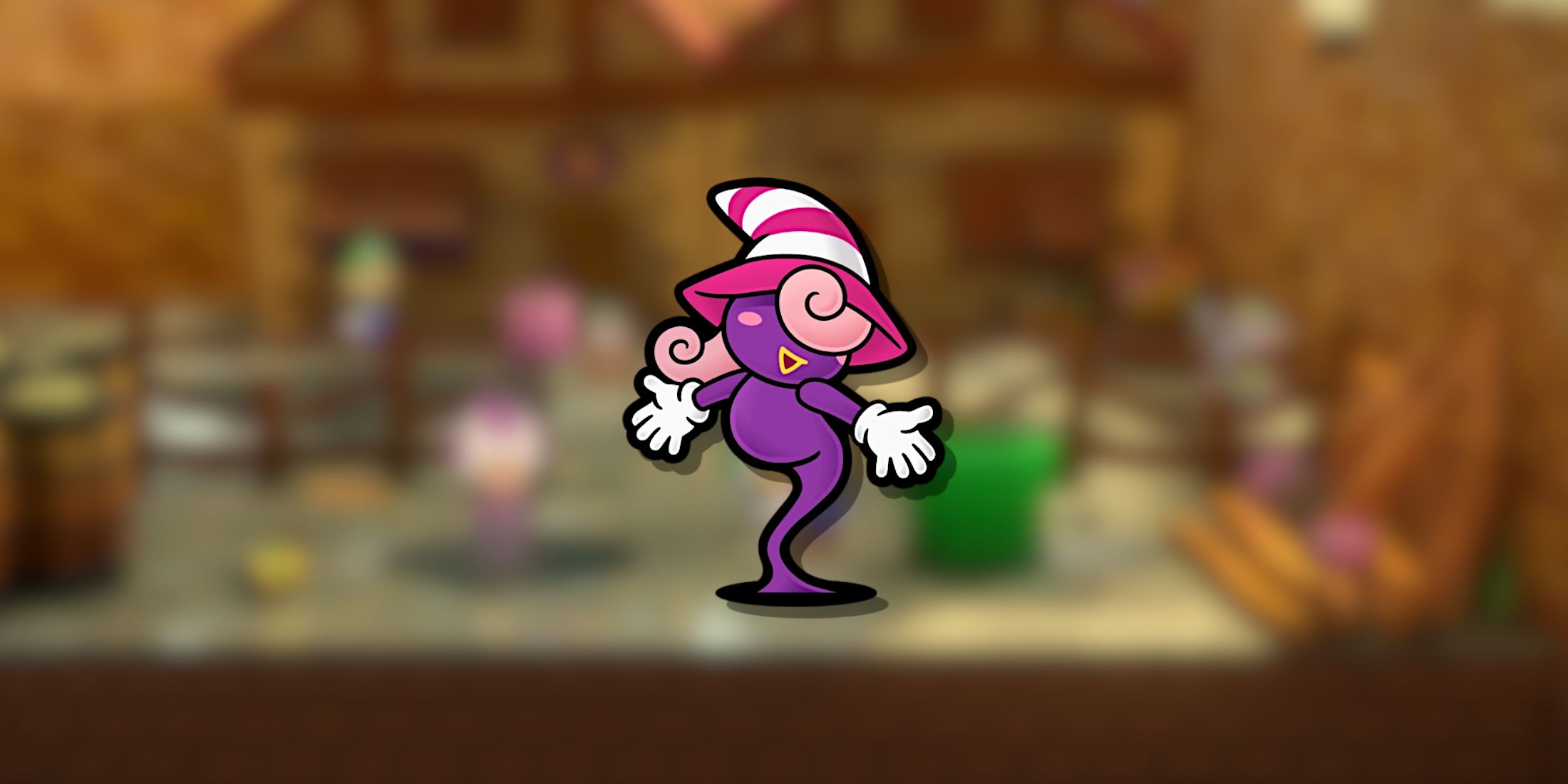 Image of the character Vivian in Paper Mario The Thousand Year Door