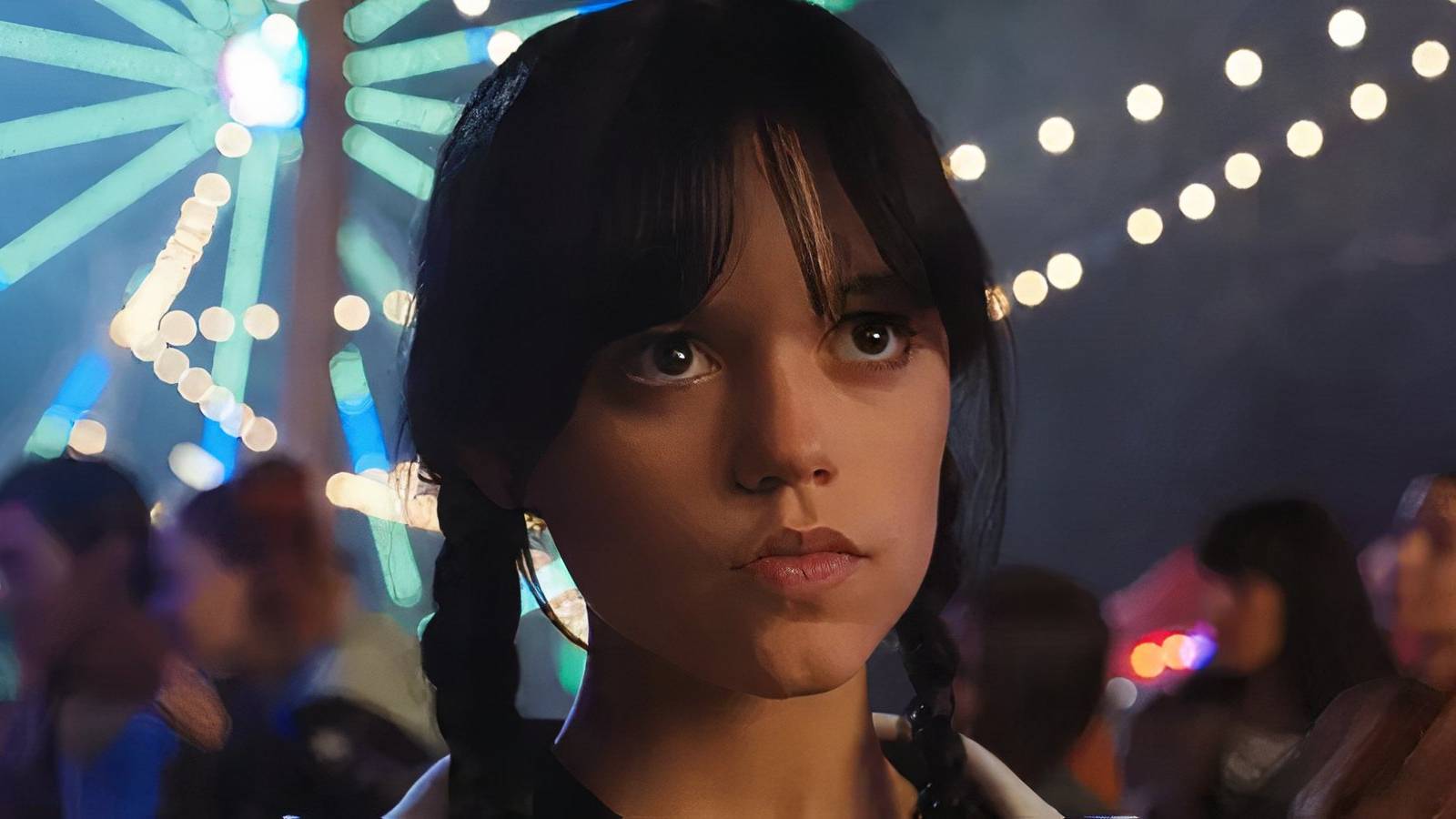 Jenna Ortega as Wednesday in Wednesday