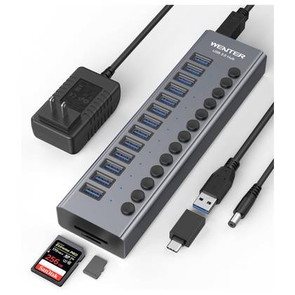 Wenter Powered USB 3.0 Hub