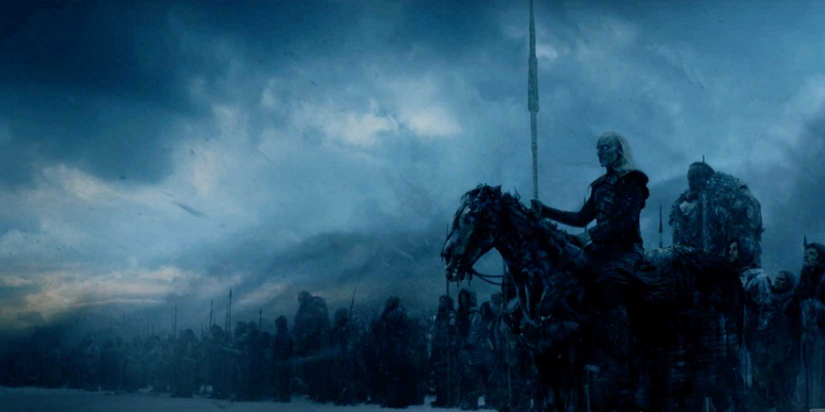White Walkers Army of the Dead in Game of Thrones