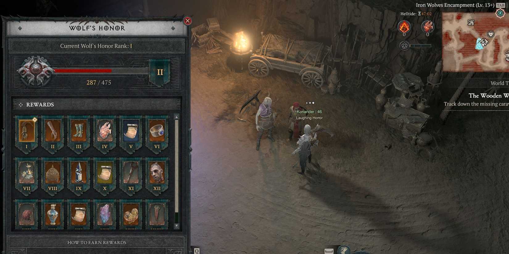 Wolf's Honor in Diablo 4