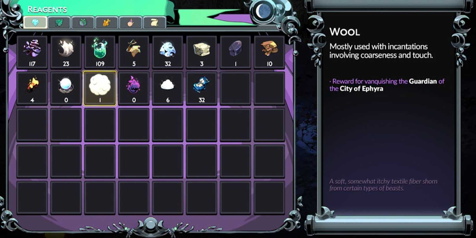 Wool in Hades 2
