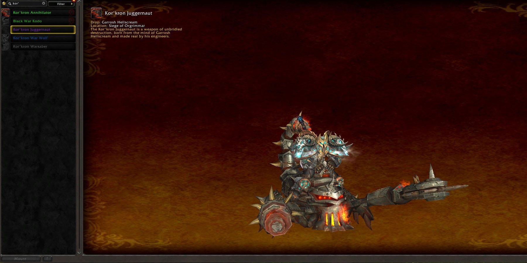 world of warcraft rarest mounts ranked 4