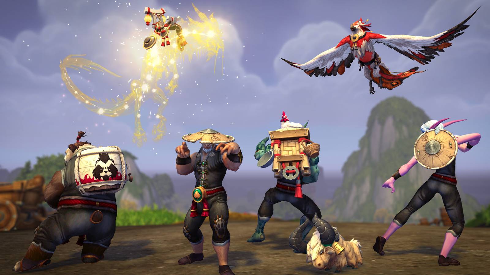 cosmetic rewards from wow remix mists of pandaria