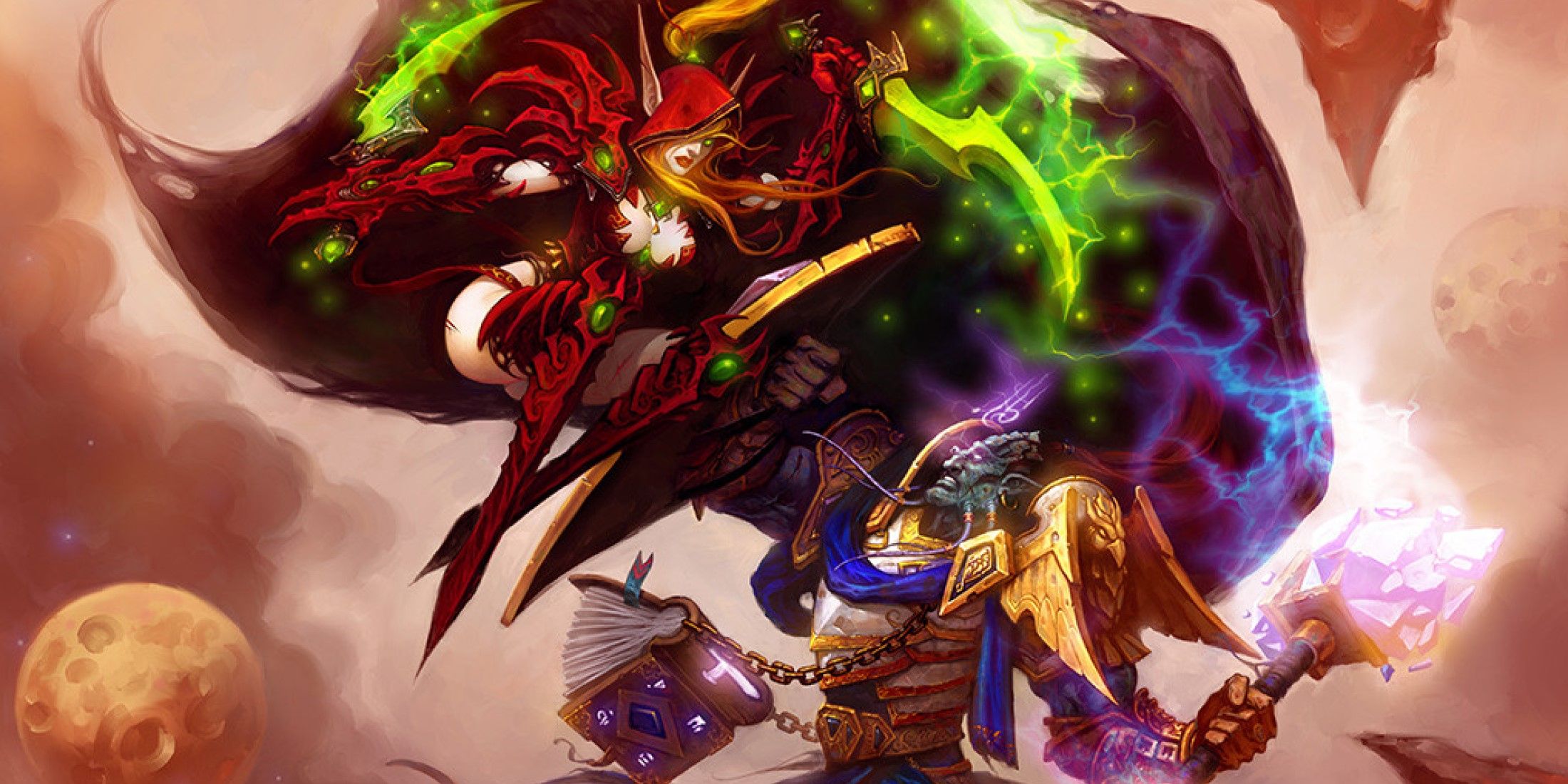 wow burning crusade valeera blood elf fighting maraad draenei