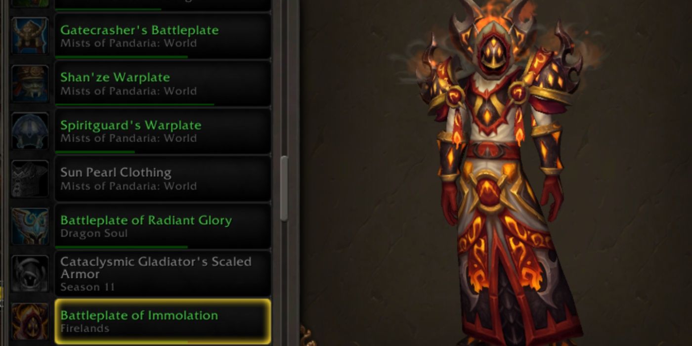 World of Warcraft: Best Transmog Sets For Paladins