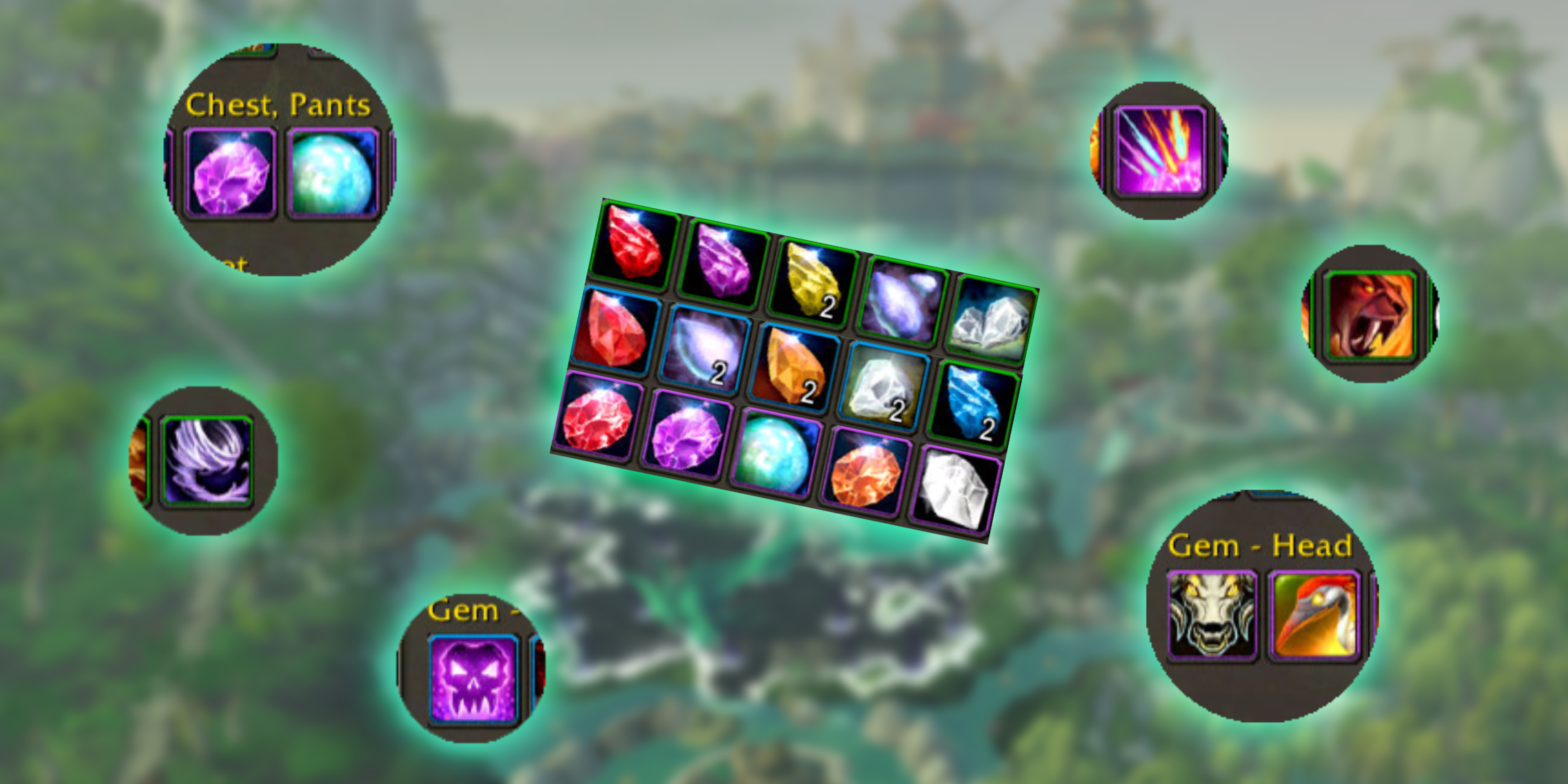 WoW MoP Remix Best Gems Gem Feature Mists of Pandaria Meta Cogwheel Tinker Prismatic