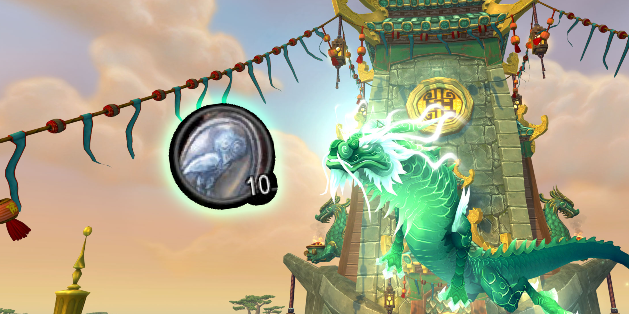 WoW MoP Remix Lesser Charm of Good Fortune Jade Serpent Dragon Currency