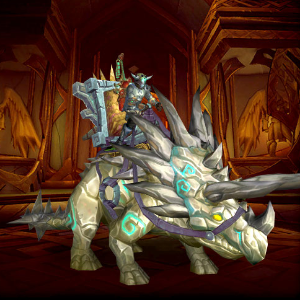 WoW MoP Remix Mounts Amber Primordial Direhorn