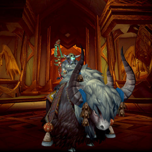 WoW MoP Remix Mounts Black Riding Yak