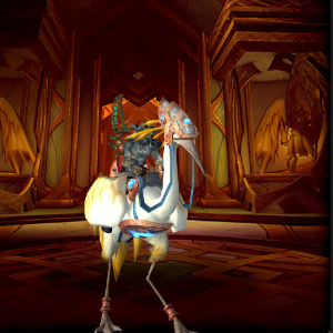 WoW MoP Remix Mounts Gilded Riding Crane