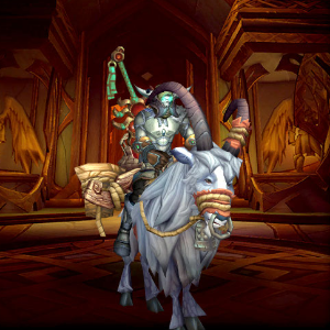 WoW MoP Remix Mounts Snowy Riding Goat